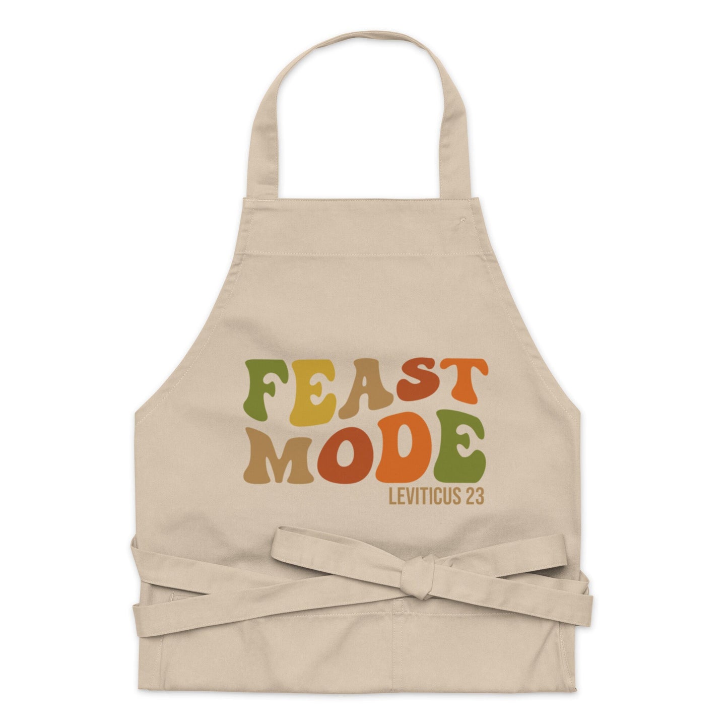 Feast Mode Organic cotton apron