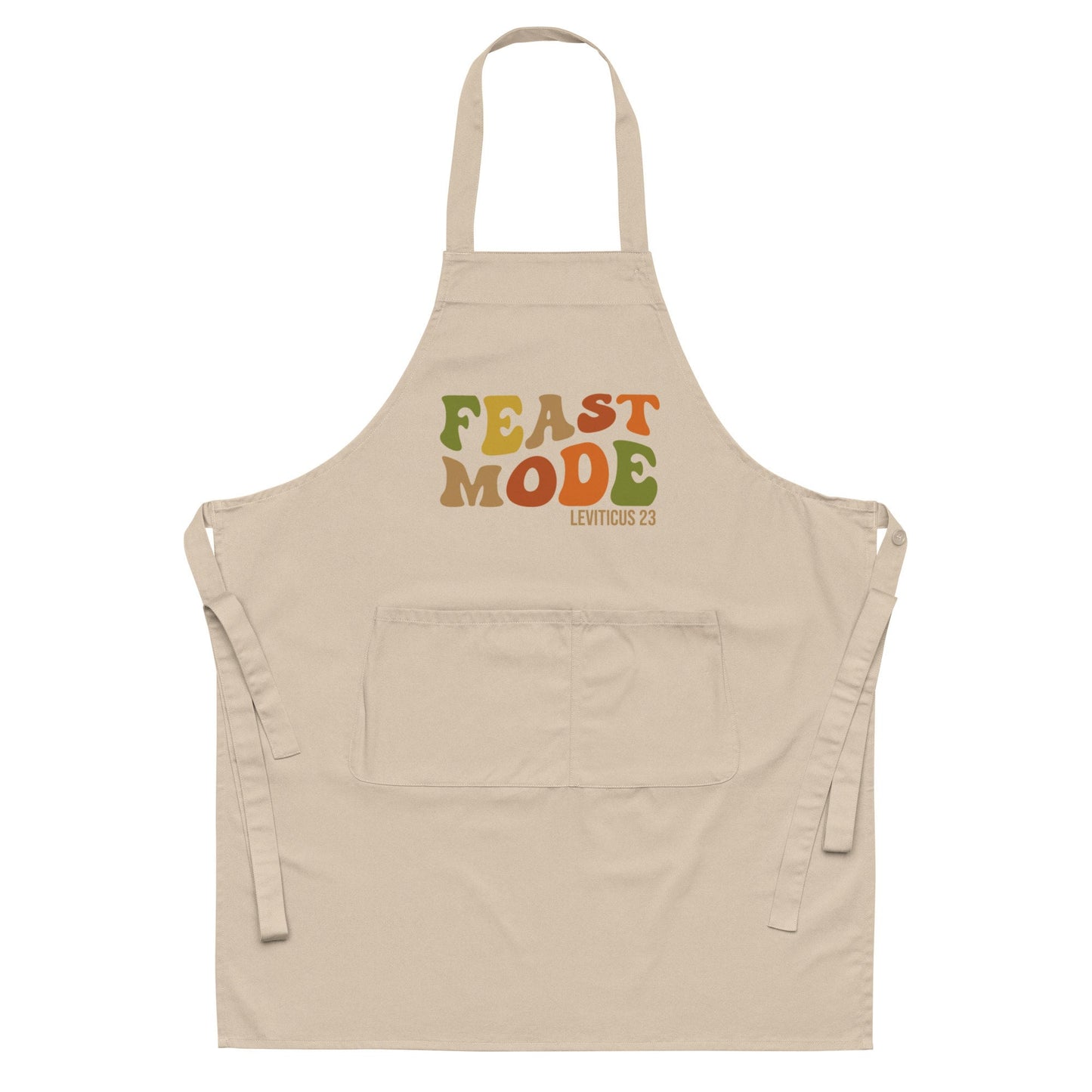 Feast Mode Organic cotton apron