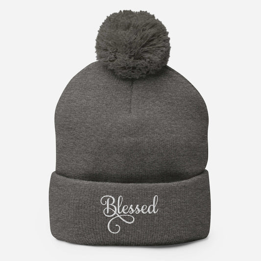 Blessed Pom-Pom Beanie