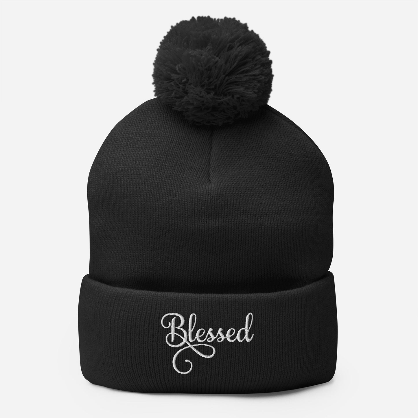 Blessed Pom-Pom Beanie