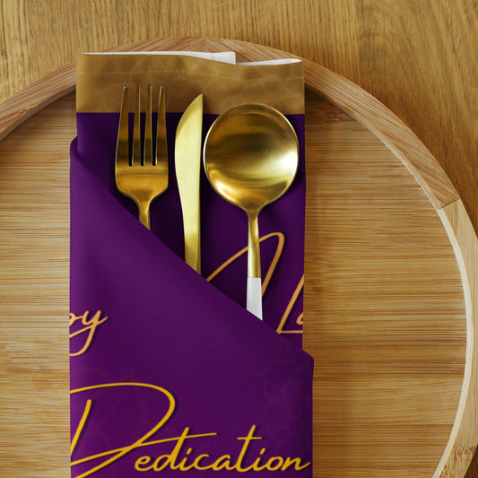 Feast of Dedication Cloth napkin (set of 4)