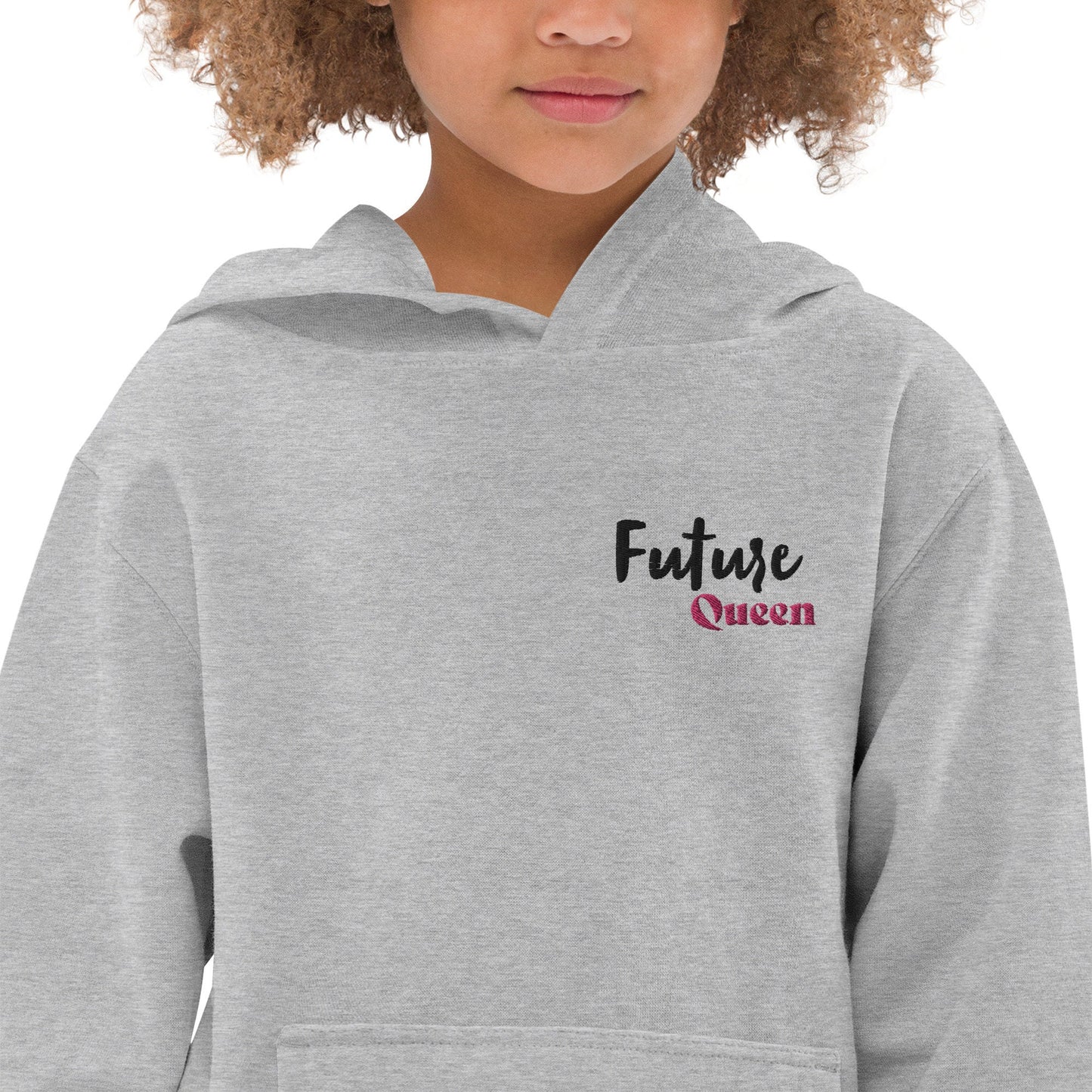 Future Queen Premium Kids fleece hoodie