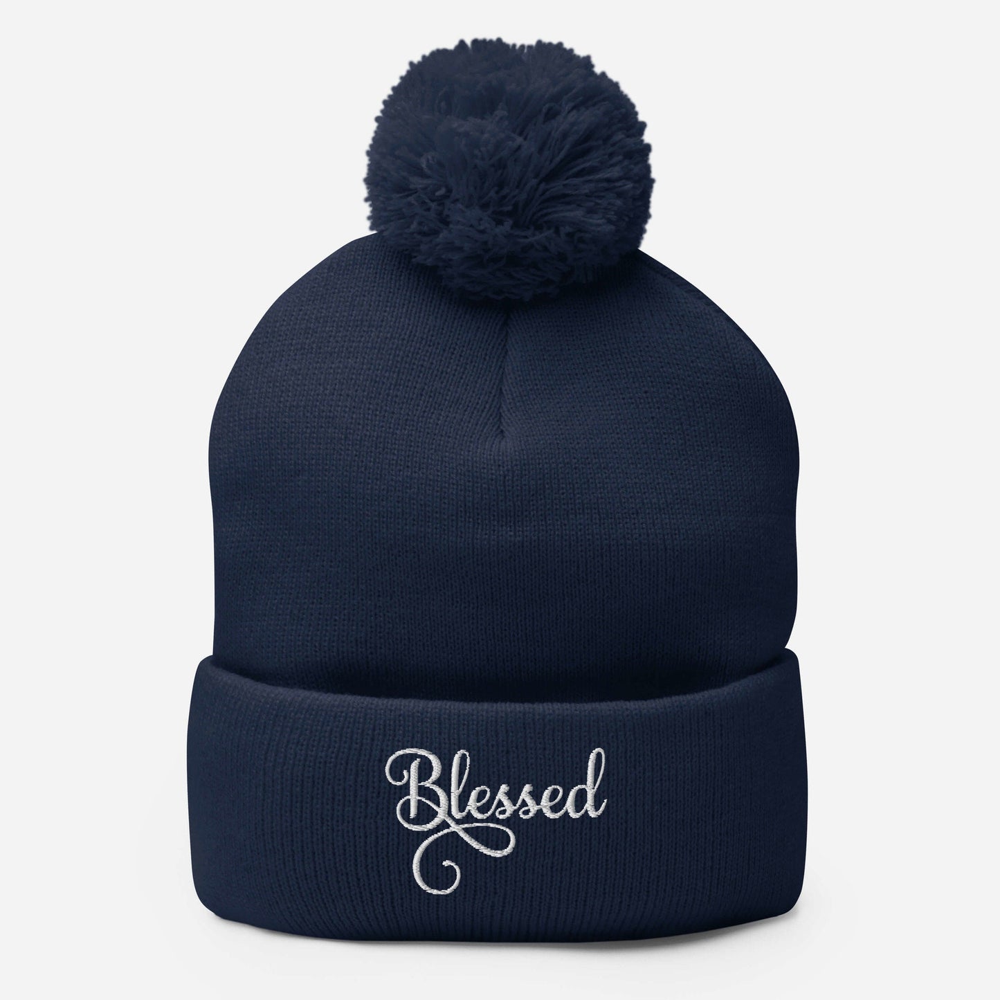 Blessed Pom-Pom Beanie