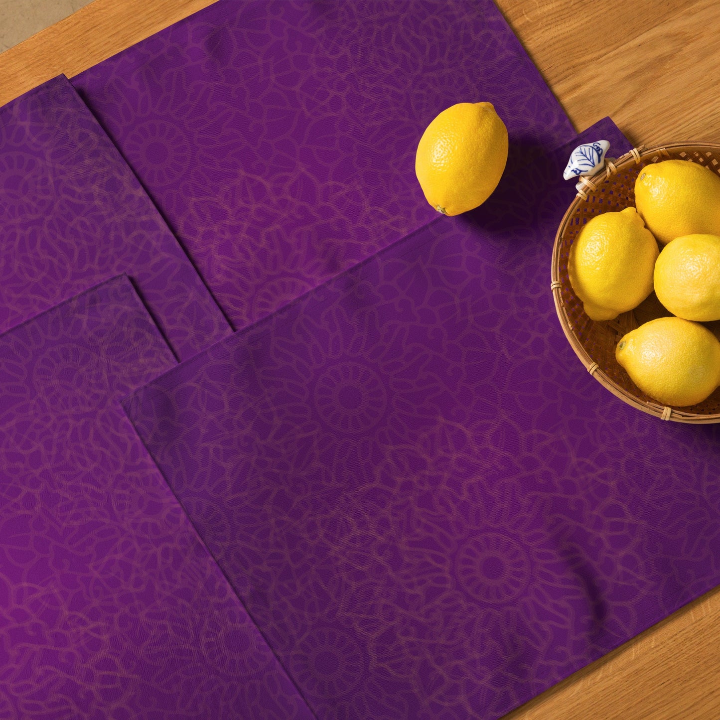 Feast of Dedication Placemat: Purple -Set of 4