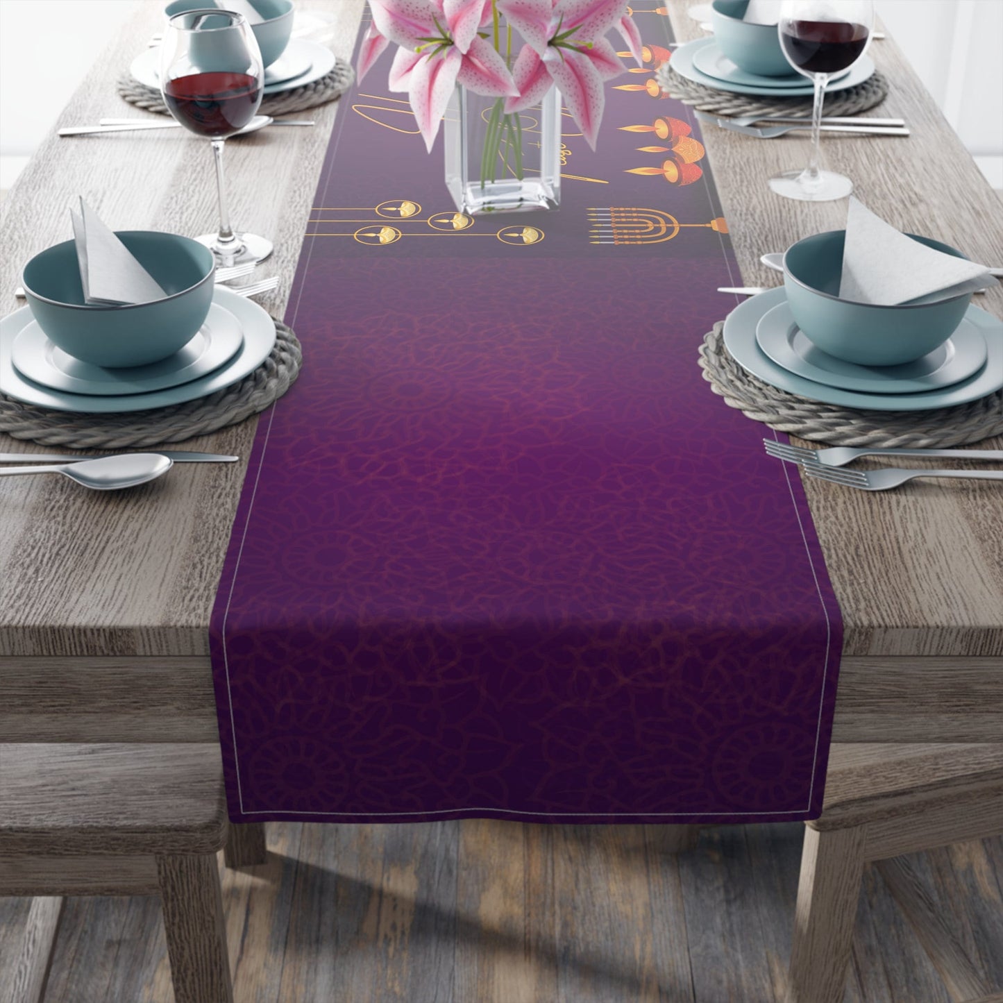 Feast of Dedication Table Runner